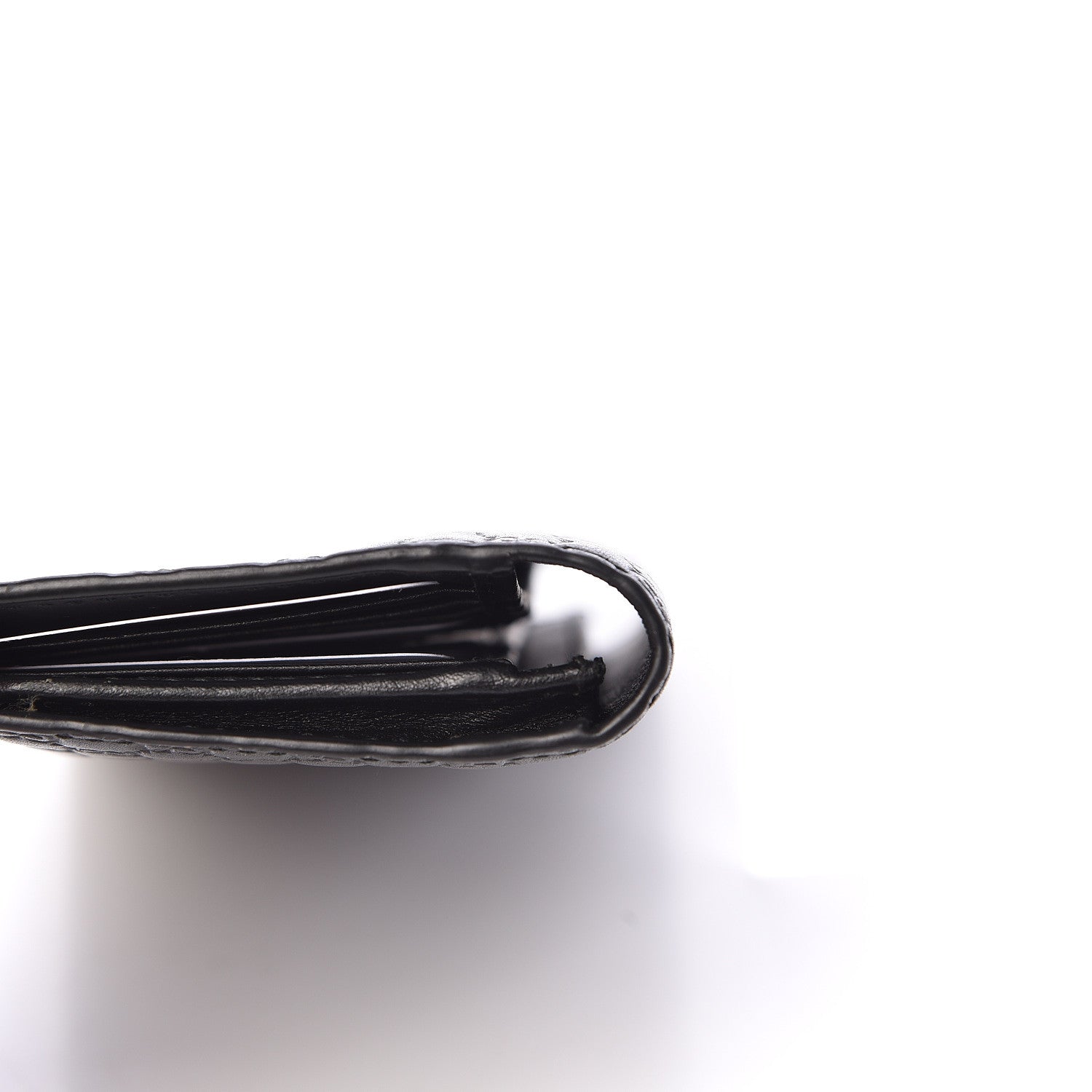 Gucci Microguccissima Bi-Fold Organizer Wallet Black 9 of 10