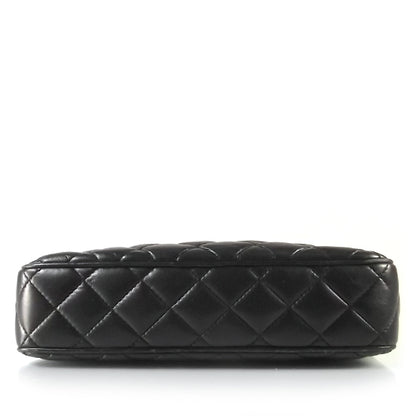 Chanel Vintage Quilted Lambskin Tassel Camera Case Black 5 of 9