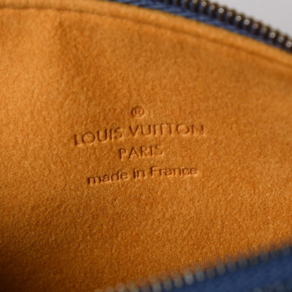 Louis Vuitton Denim Speedy GM Pochette Case 5 of 6