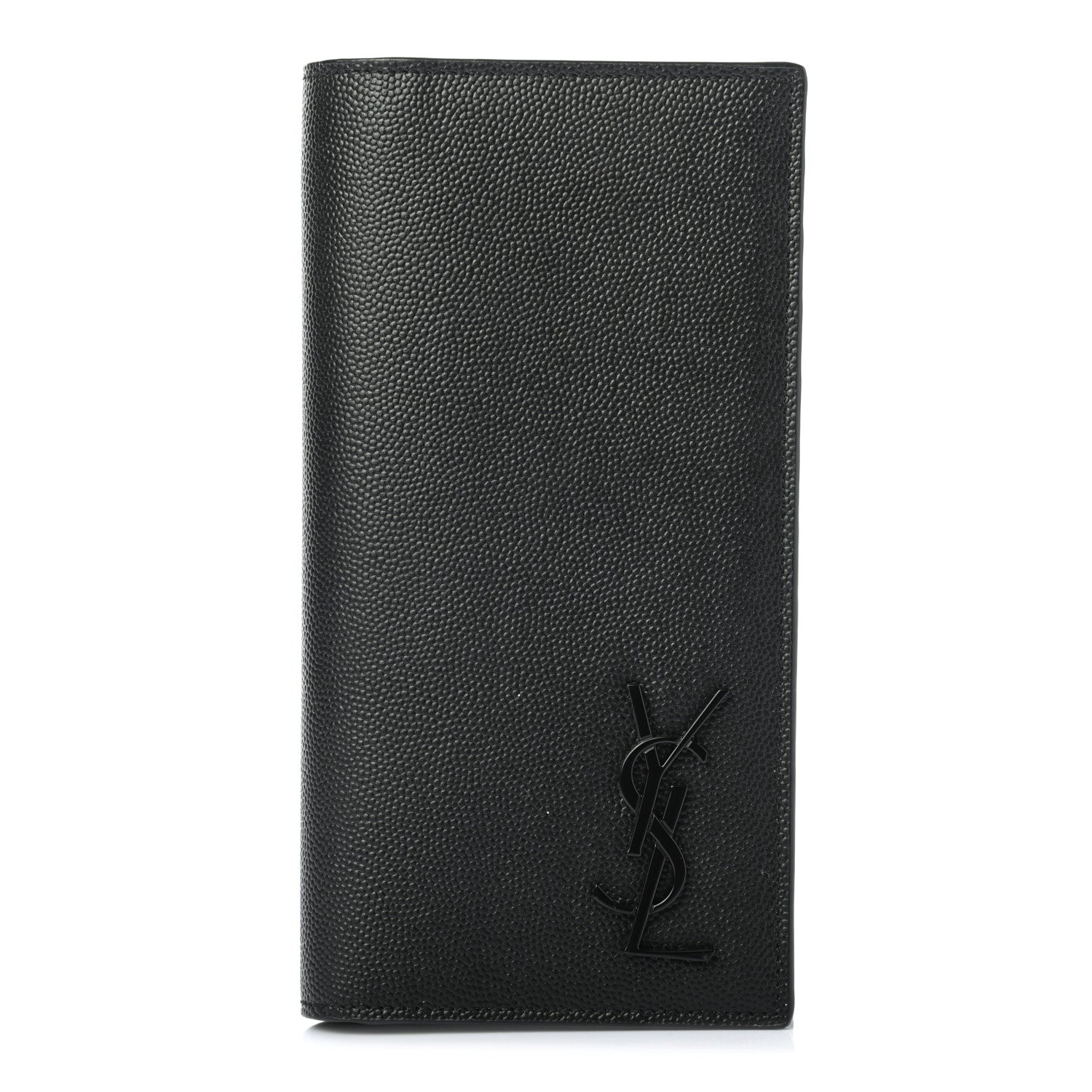 Saint Laurent Grain De Poudre Tiny Monogram Continental Wallet Black 1 of 7
