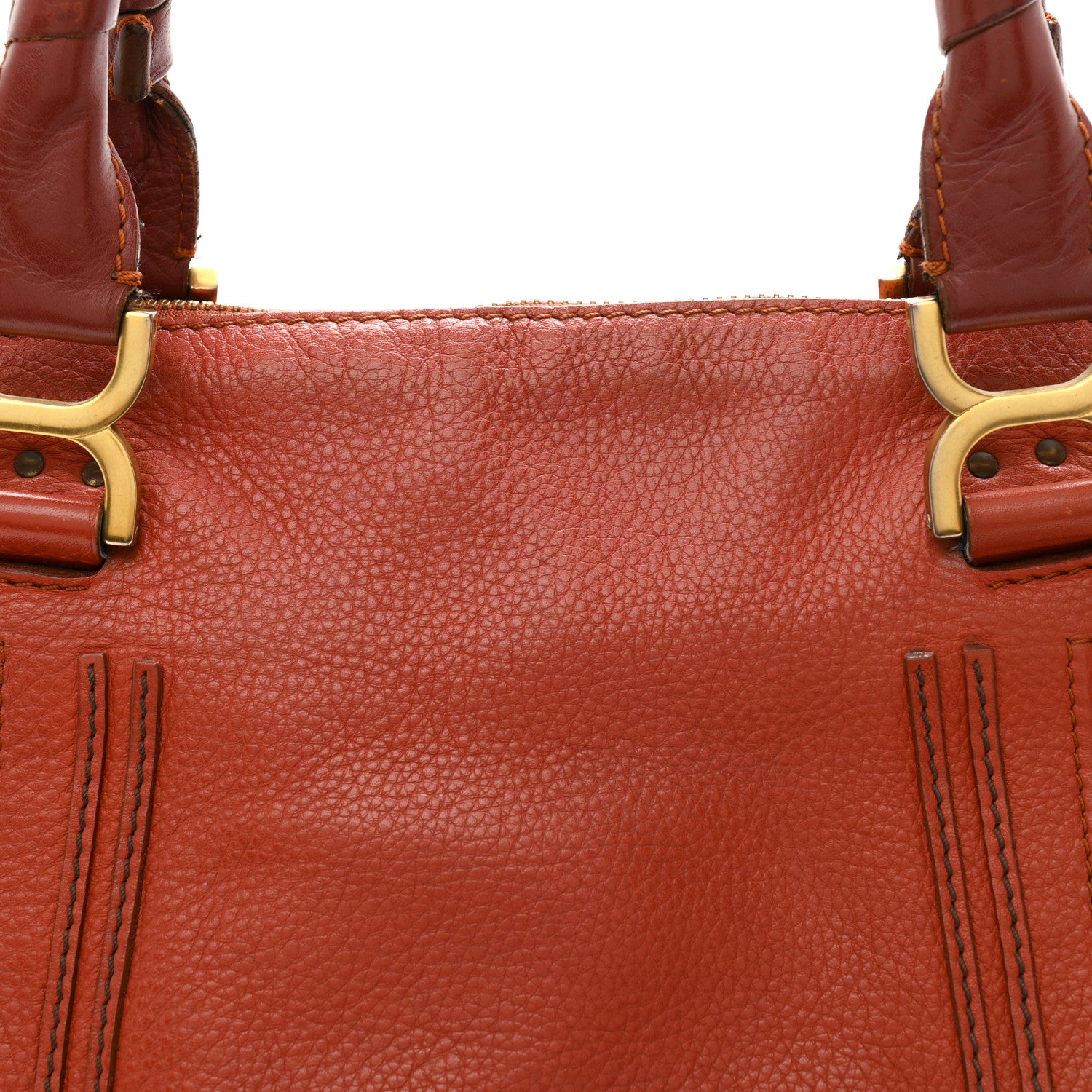 Chloe Calfskin Medium Marcie Satchel Brown Delight 8 of 12