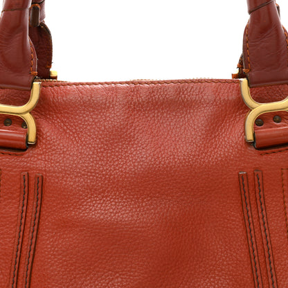Chloe Calfskin Medium Marcie Satchel Brown Delight 8 of 12