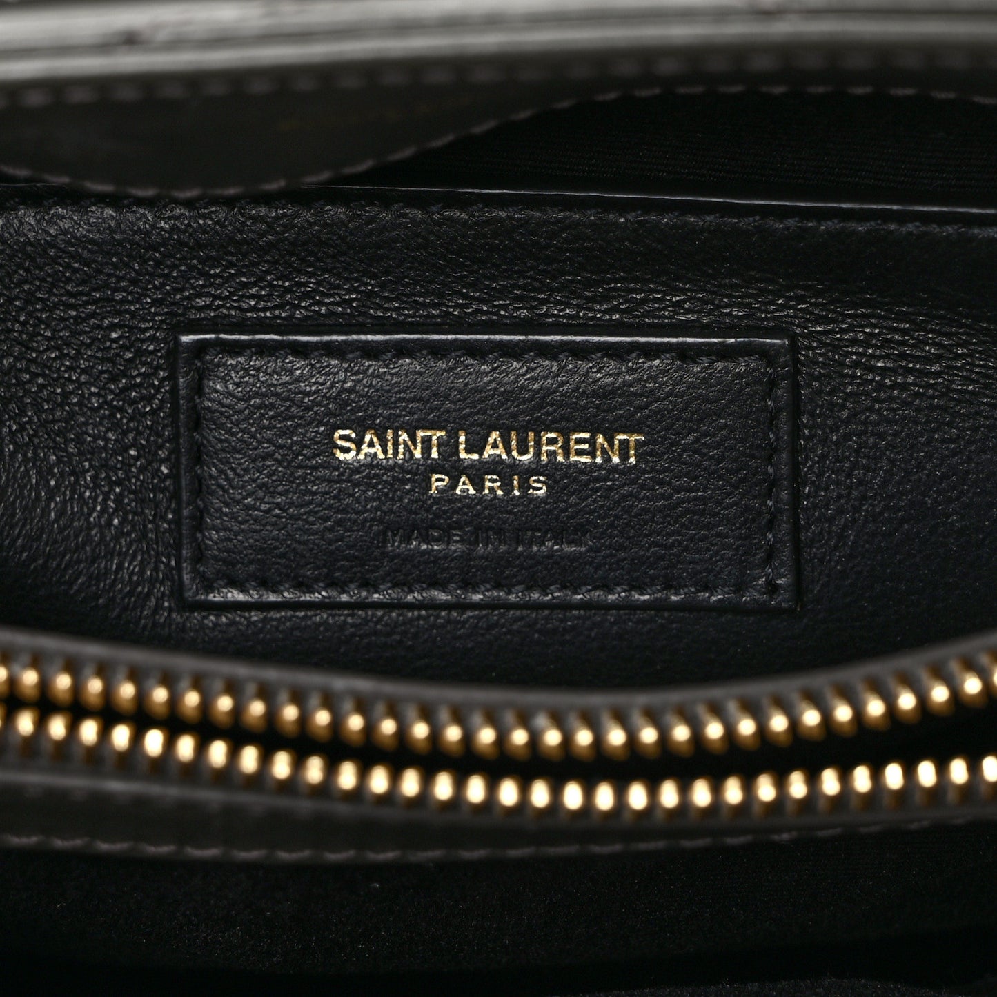 Calfskin Y Quilted Monogram Small Loulou Chain Satchel Pebble