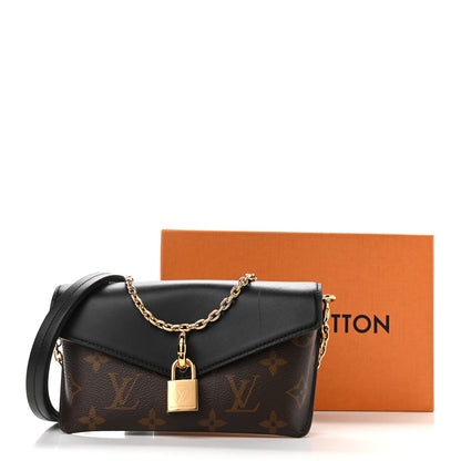 Louis Vuitton Monogram Padlock On Strap Black 11 of 11