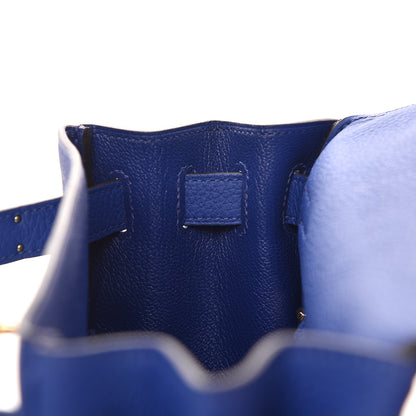 Hermes Togo Kelly Retourne 28 Bleu Electrique 25 of 32