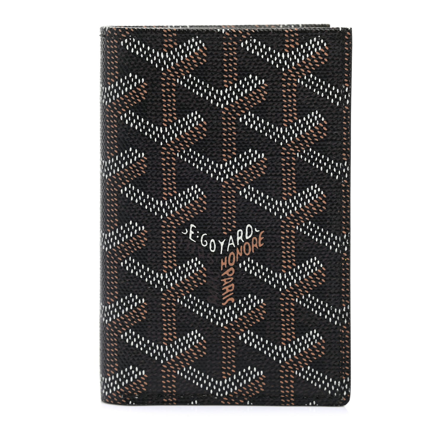 Goyardine Saint Pierre Card Holder Black