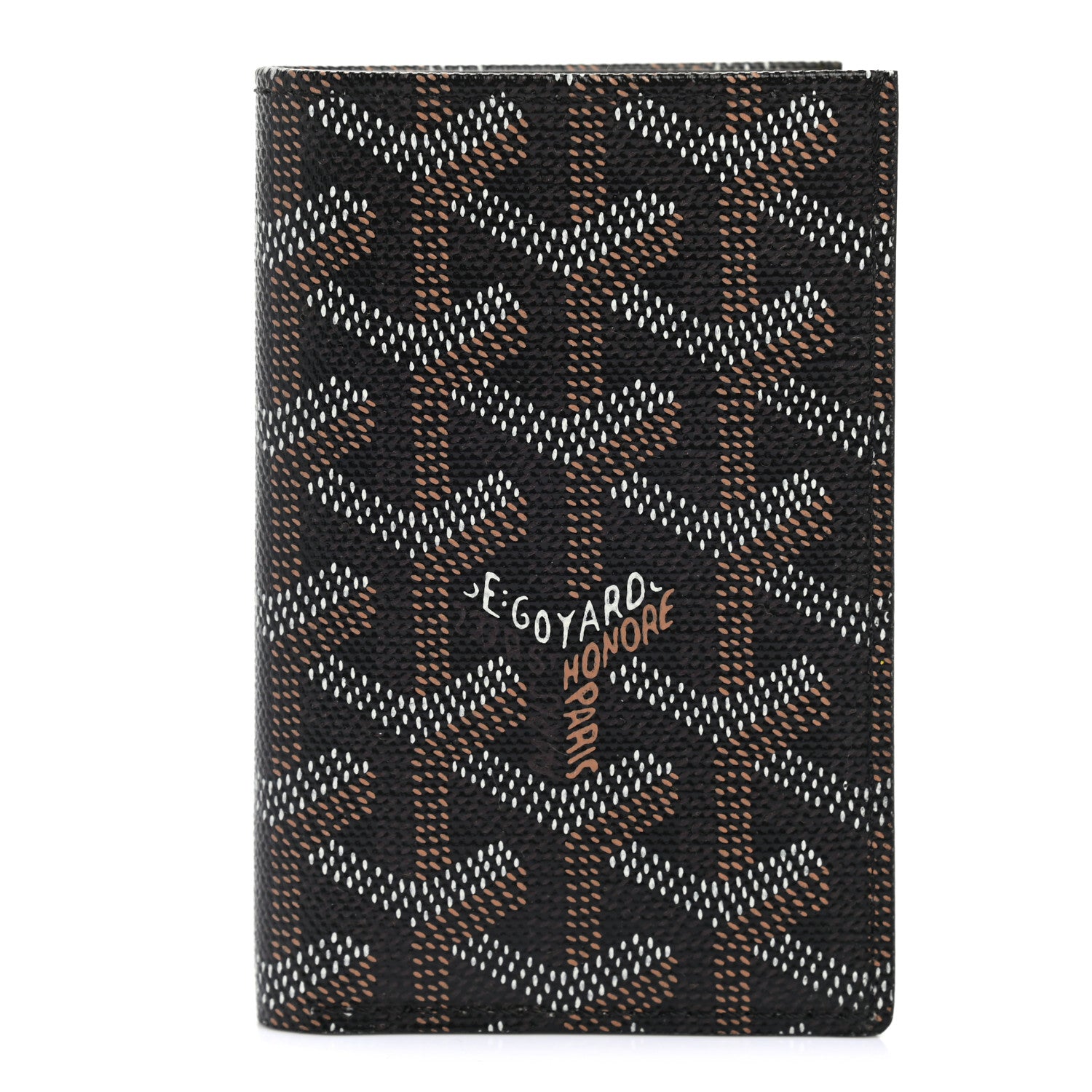 Goyard Goyardine Saint Pierre Card Holder Black 1 of 6