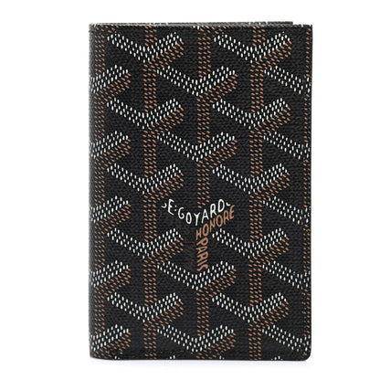 Goyard Goyardine Saint Pierre Card Holder Black 1 of 6