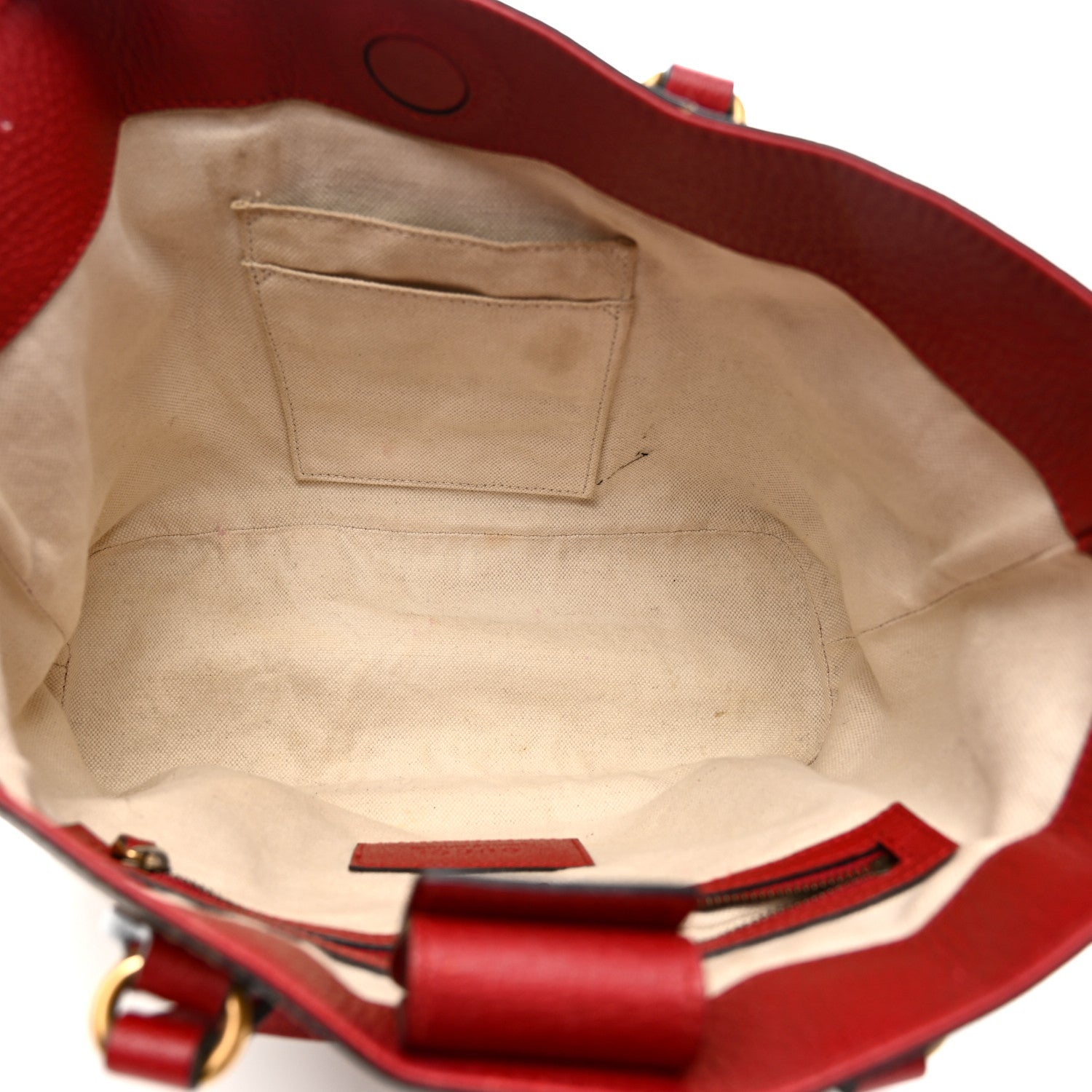 Gucci Soft GG Supreme Monogram Web Bosco Patch Small Crossbody Tote Beige Malva Hibiscus Red 5 of 21