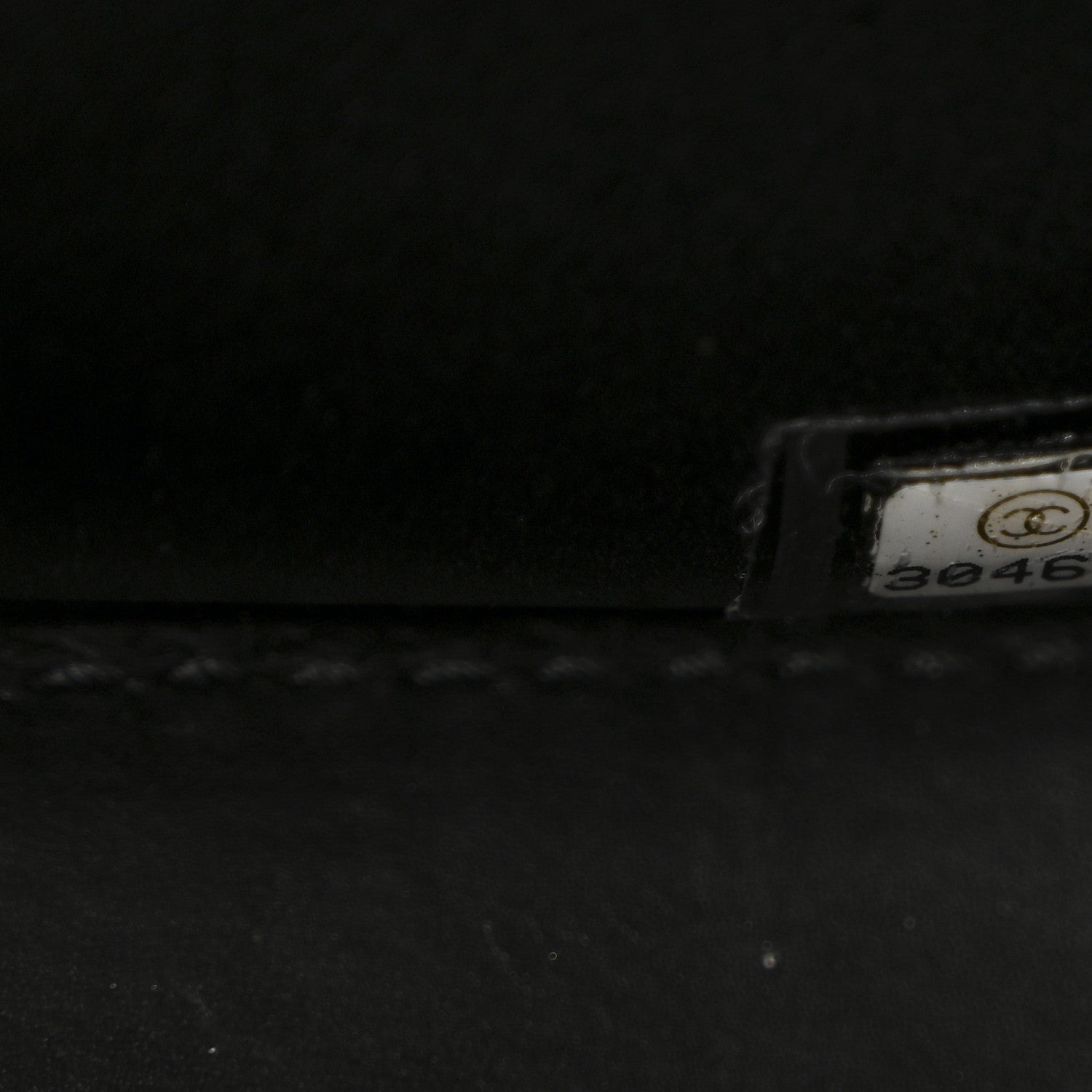 Chanel Calfskin Quilted Nailed CC Flap Bag Black 7 of 10