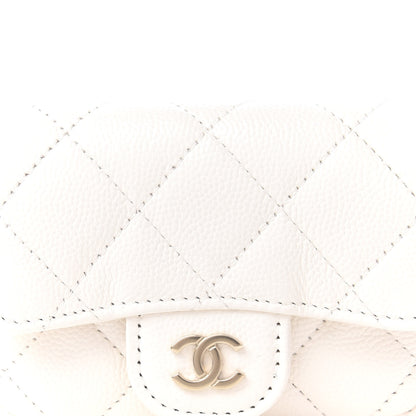 Chanel Caviar Quilted Belt Bag White 10 of 11
