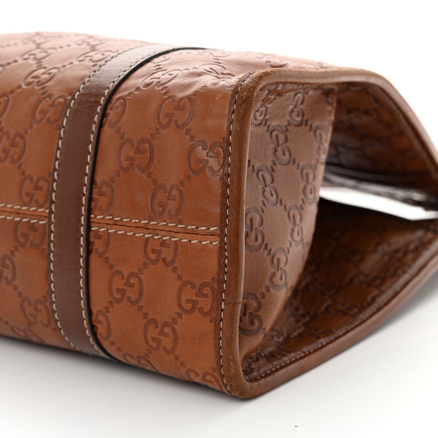 Guccissima Medium Joy Shoulder Bag Brown