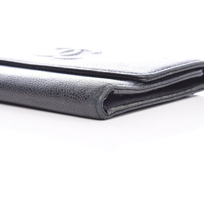 Chanel Caviar Timeless CC Large Flap Wallet Black 19 of 19