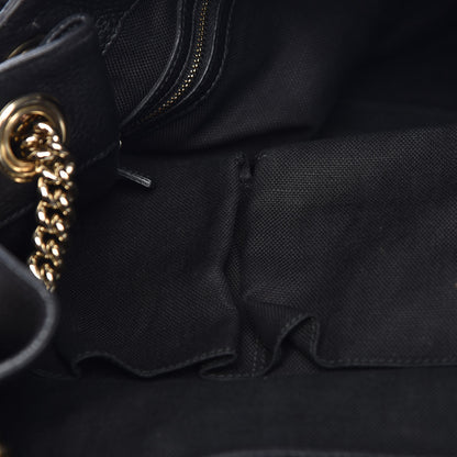 Gucci Calfskin Medium Emily Shoulder Bag Black 8 of 16