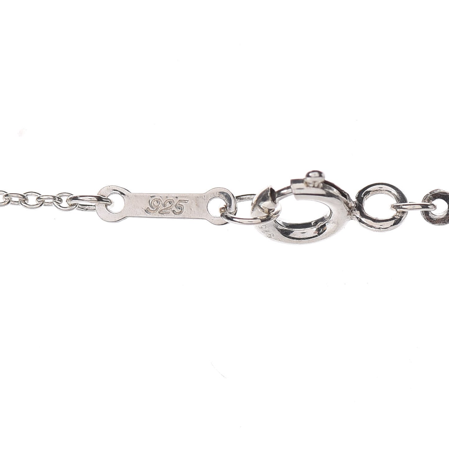 Sterling Silver 12mm Elsa Peretti Eternal Circle Pendant Necklace