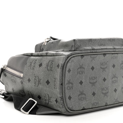 MCM Visetos Small Stark Backpack Phantom Grey 9 of 10