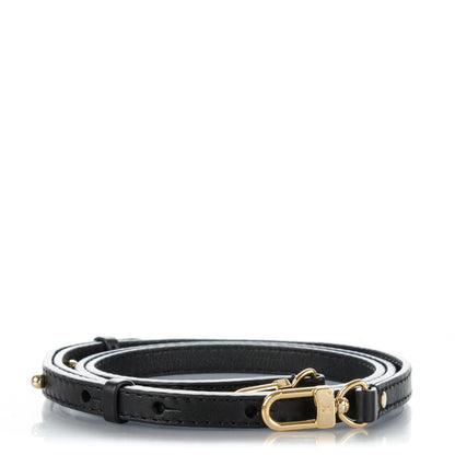 Louis Vuitton Calfskin Adjustable Shoulder Strap Black 1 of 4