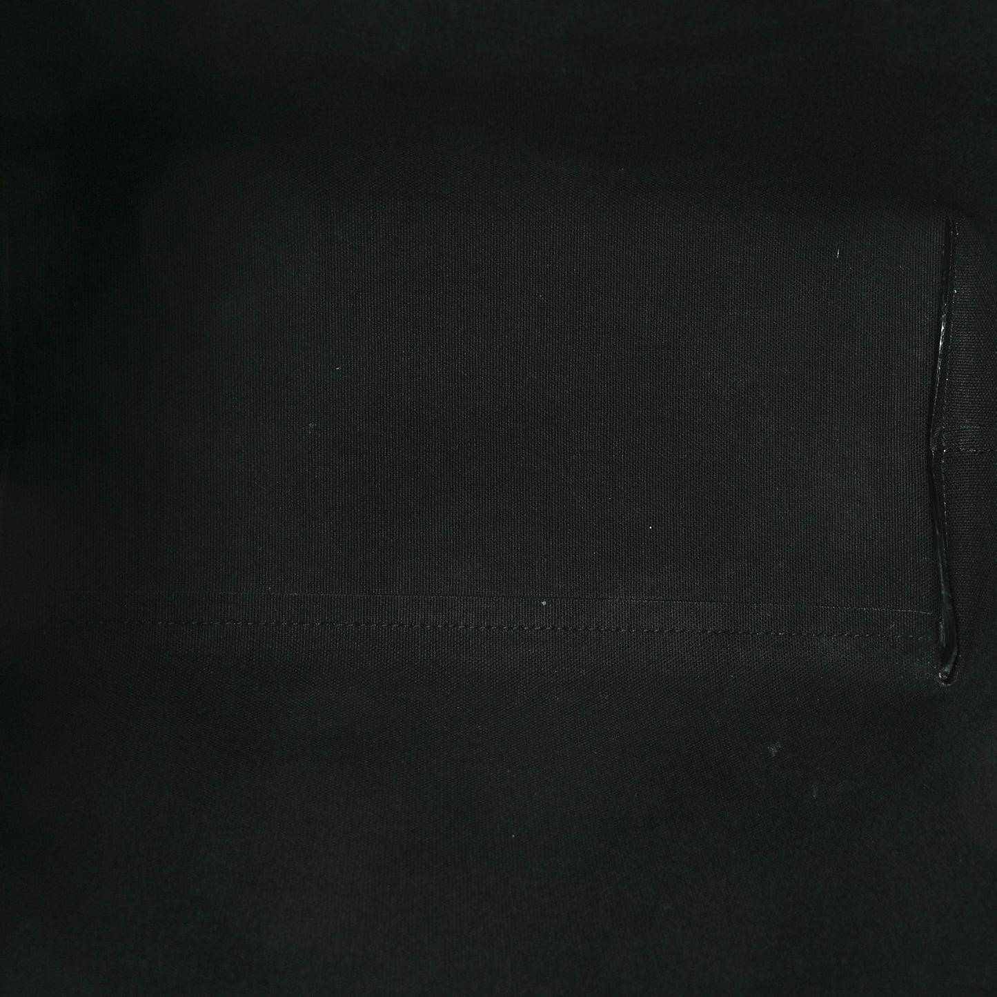 Canvas Calfskin Gancini Bag Black