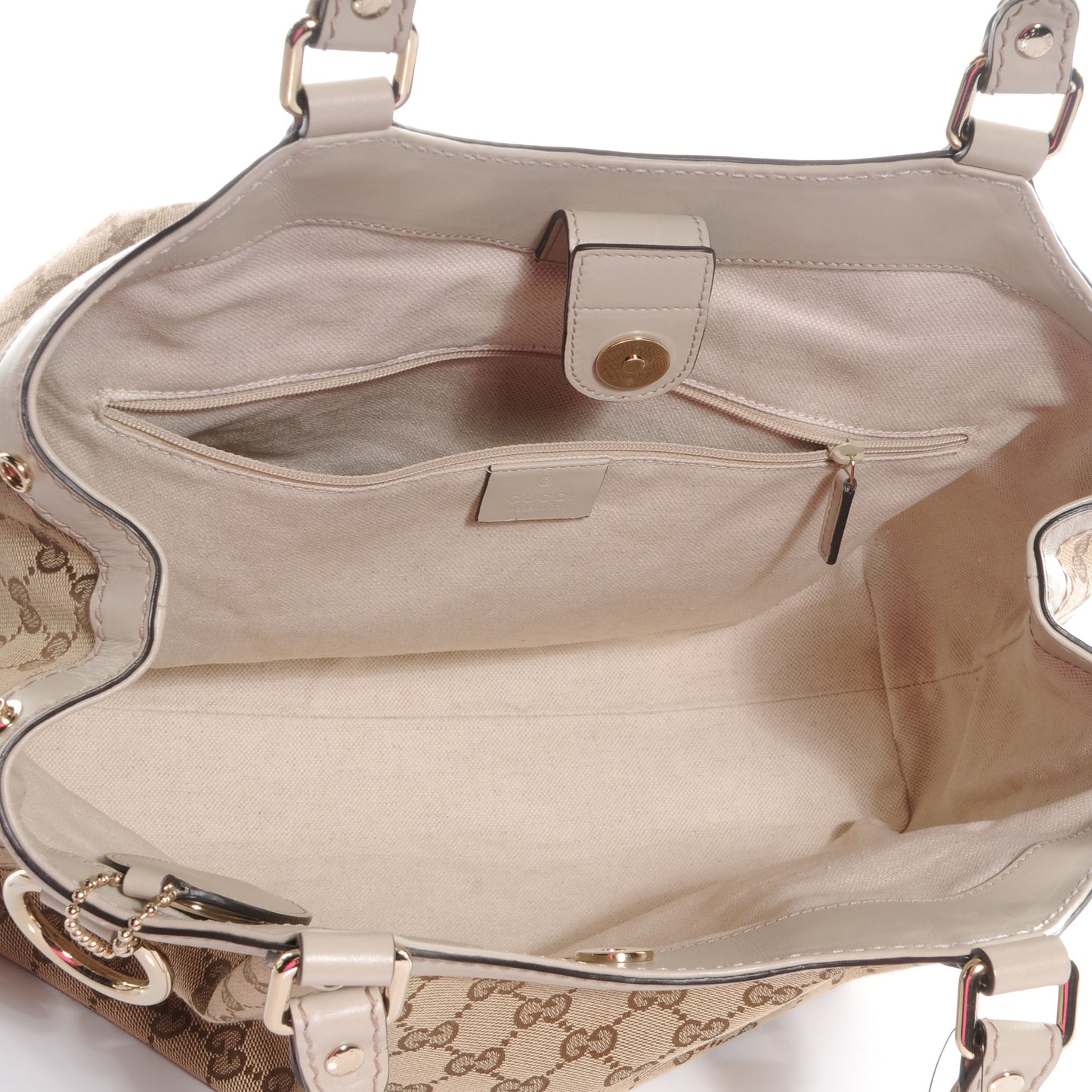 Monogram Medium Sukey Tote Off White