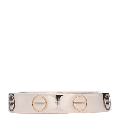 Cartier 18K Pink Gold 3.5mm LOVE Wedding Band Ring 50 5.25 3 of 4