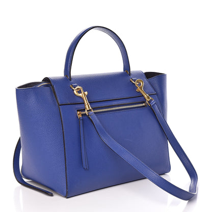 Celine Grained Calfskin Mini Belt Bag Indigo 3 of 9