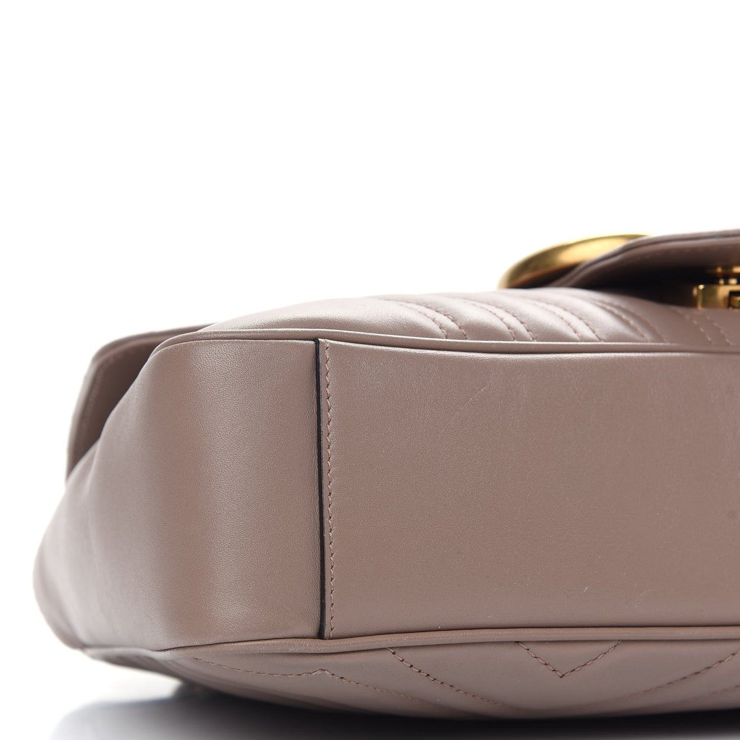 Calfskin Matelasse Medium GG Marmont Shoulder Bag Porcelain Rose