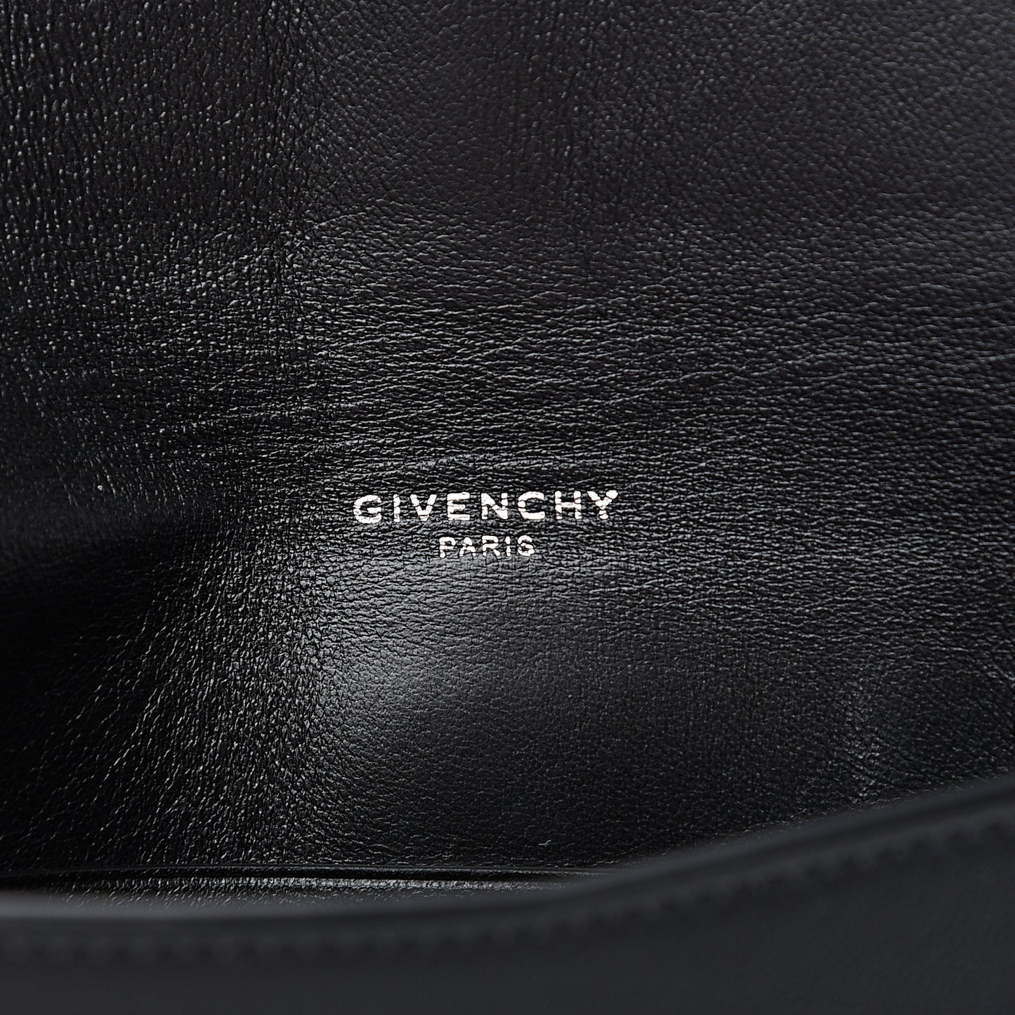 Calfskin 4G Flap Pouch Black