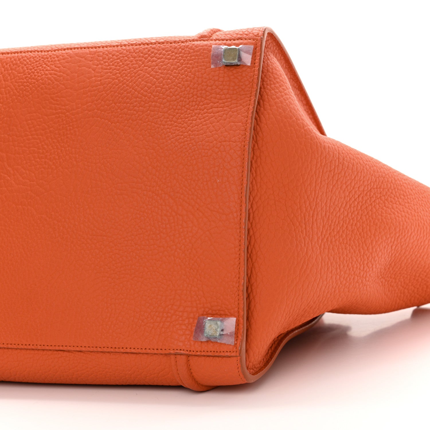 Celine Bullhide Calfskin Medium Phantom Luggage Burnt Orange 9 of 13
