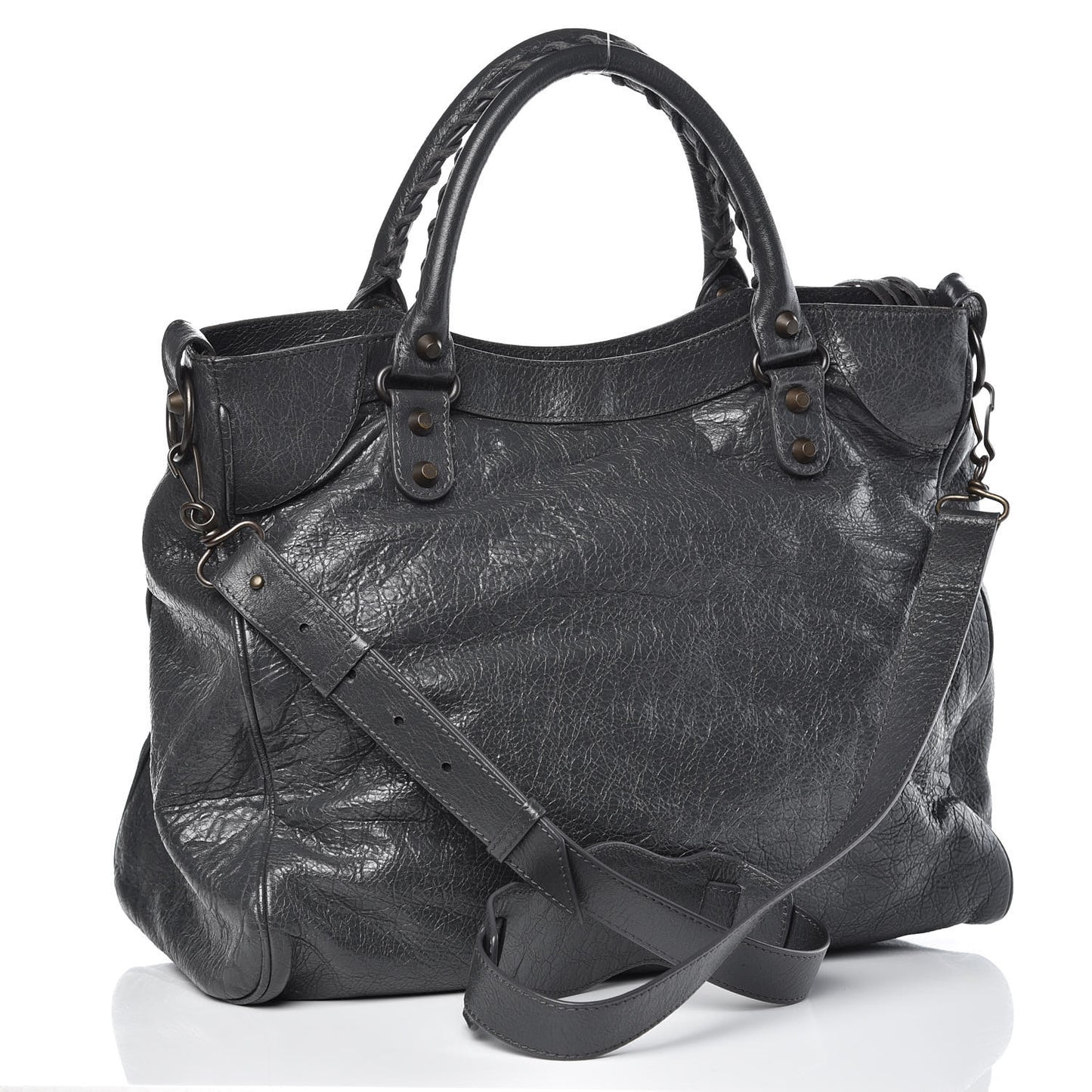 Agneau Classic Hardware Velo Gris Fossile