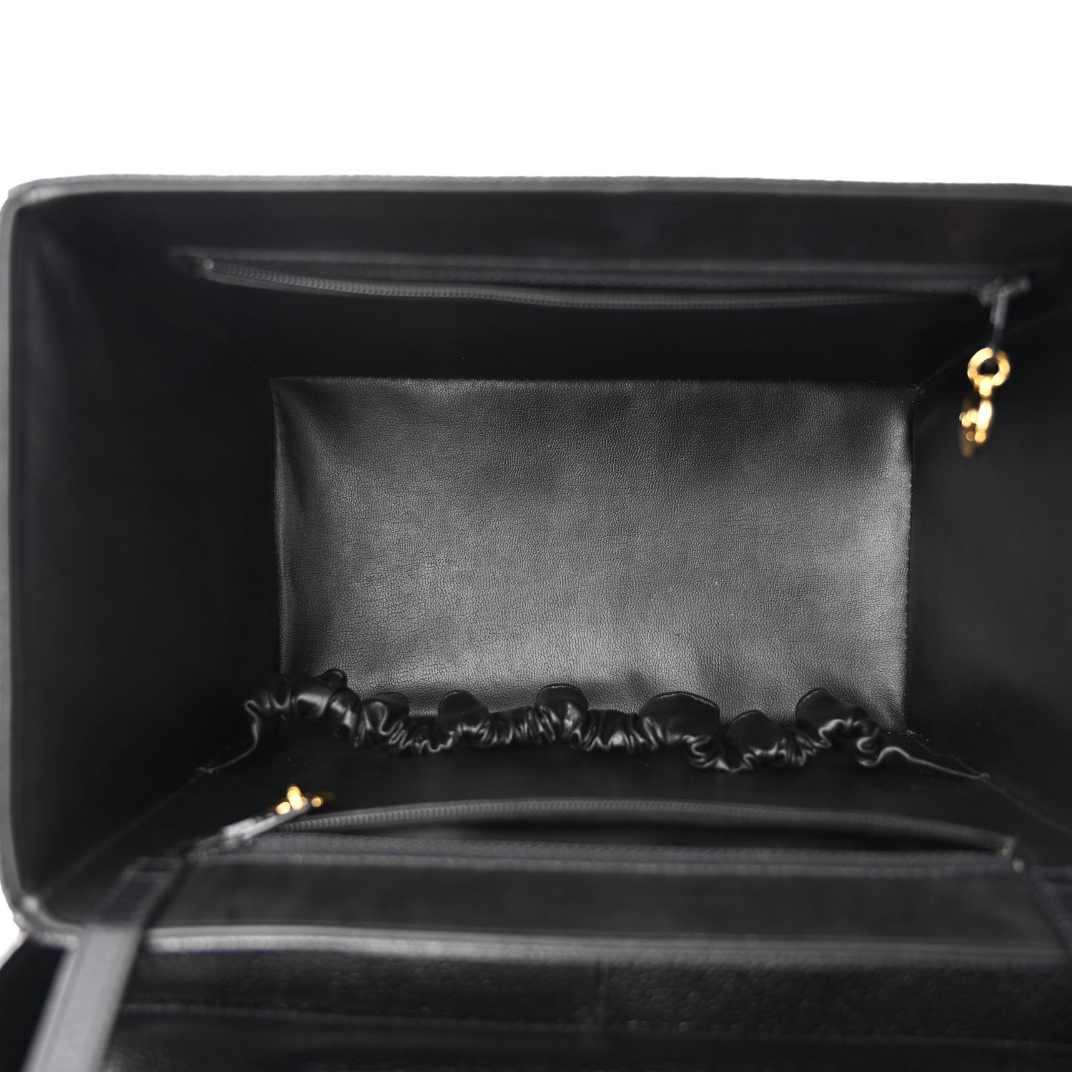 Chanel Caviar Vanity Train Case Black 5 of 14