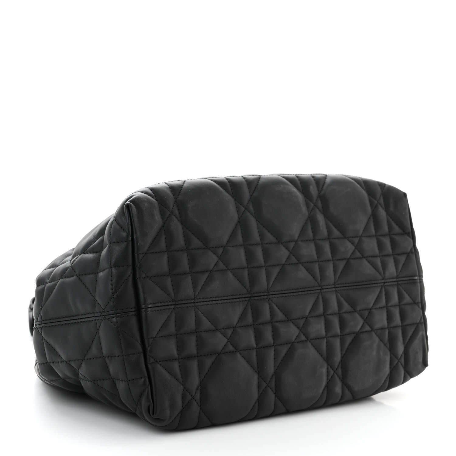 Christian Dior Calfskin Macrocannage Medium Toujours Black 5 of 10