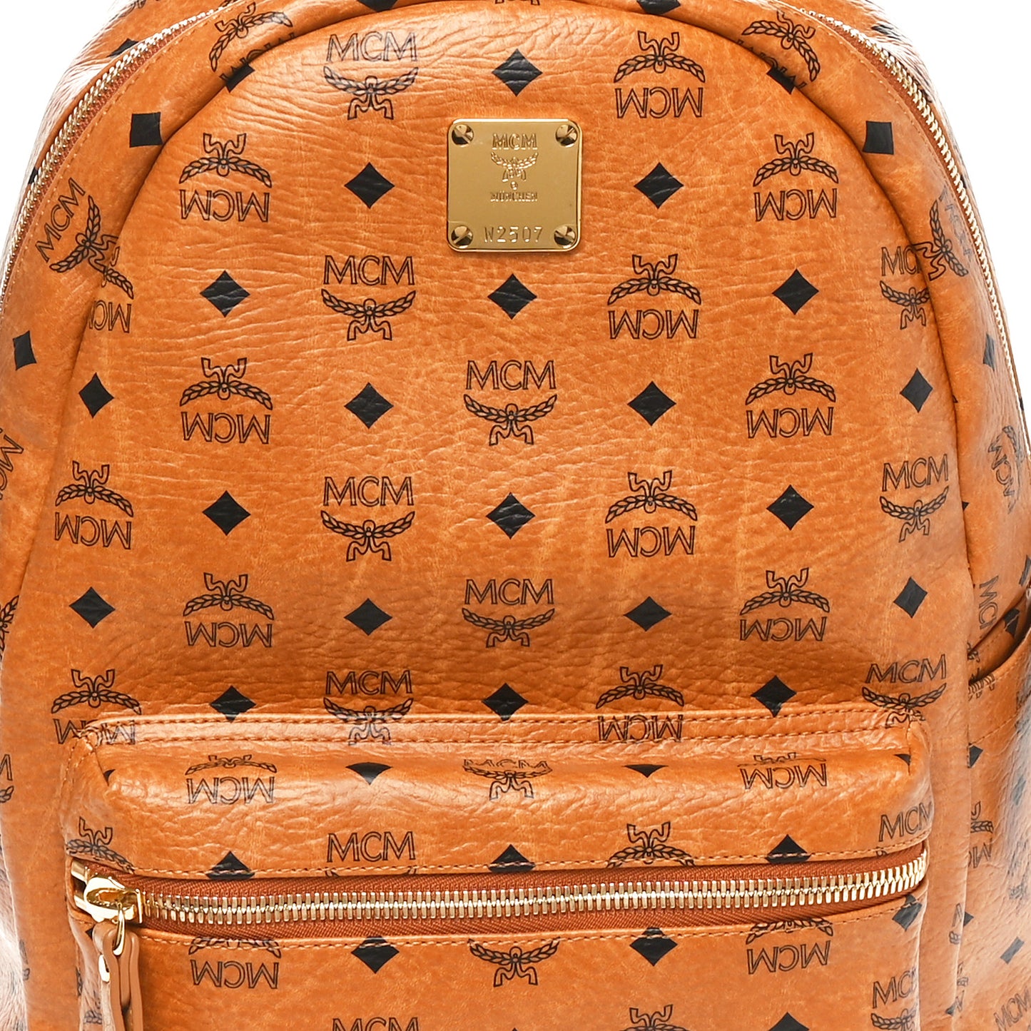 Visetos Medium Stark Backpack Cognac