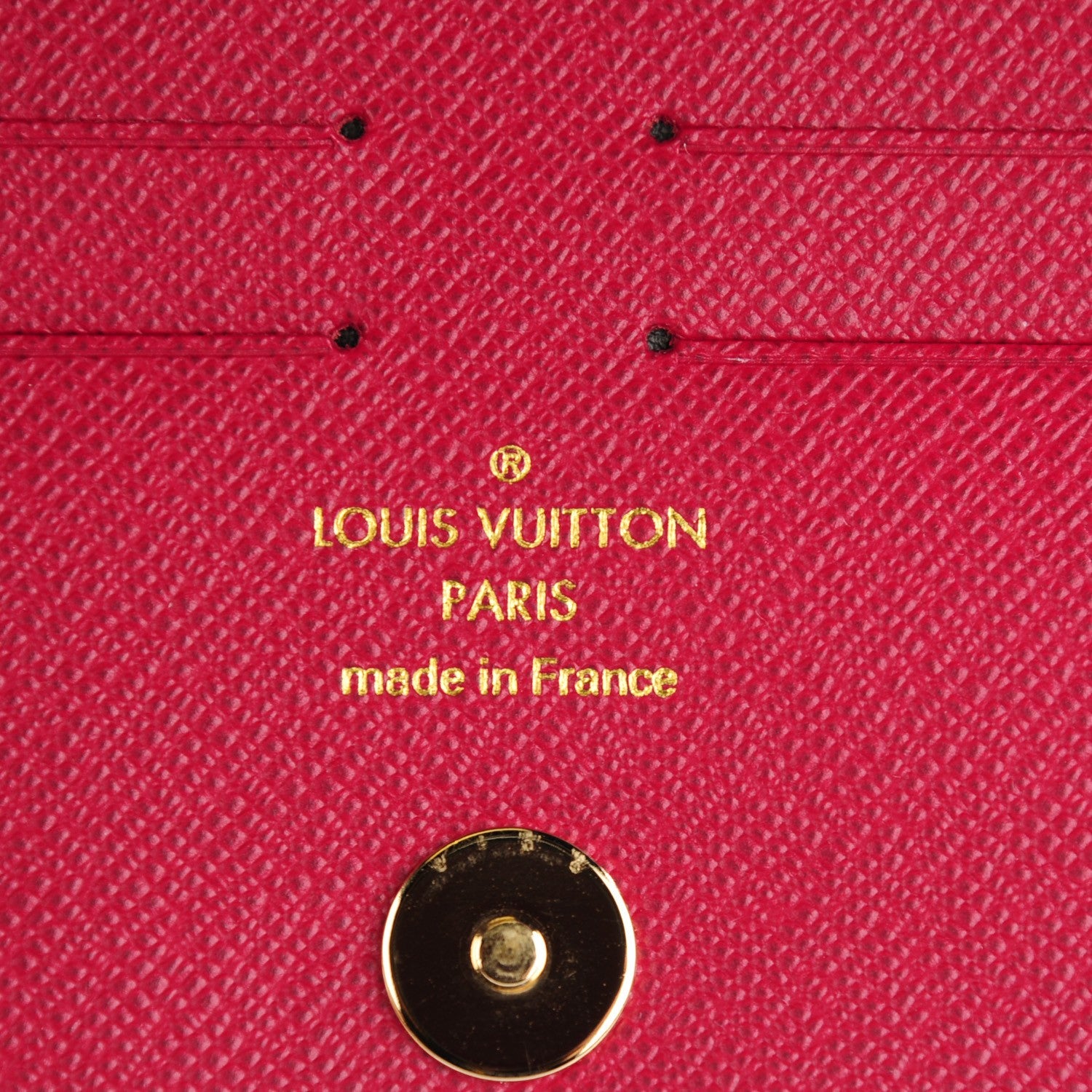 Louis Vuitton Monogram Adele Wallet Fuchsia 6 of 7