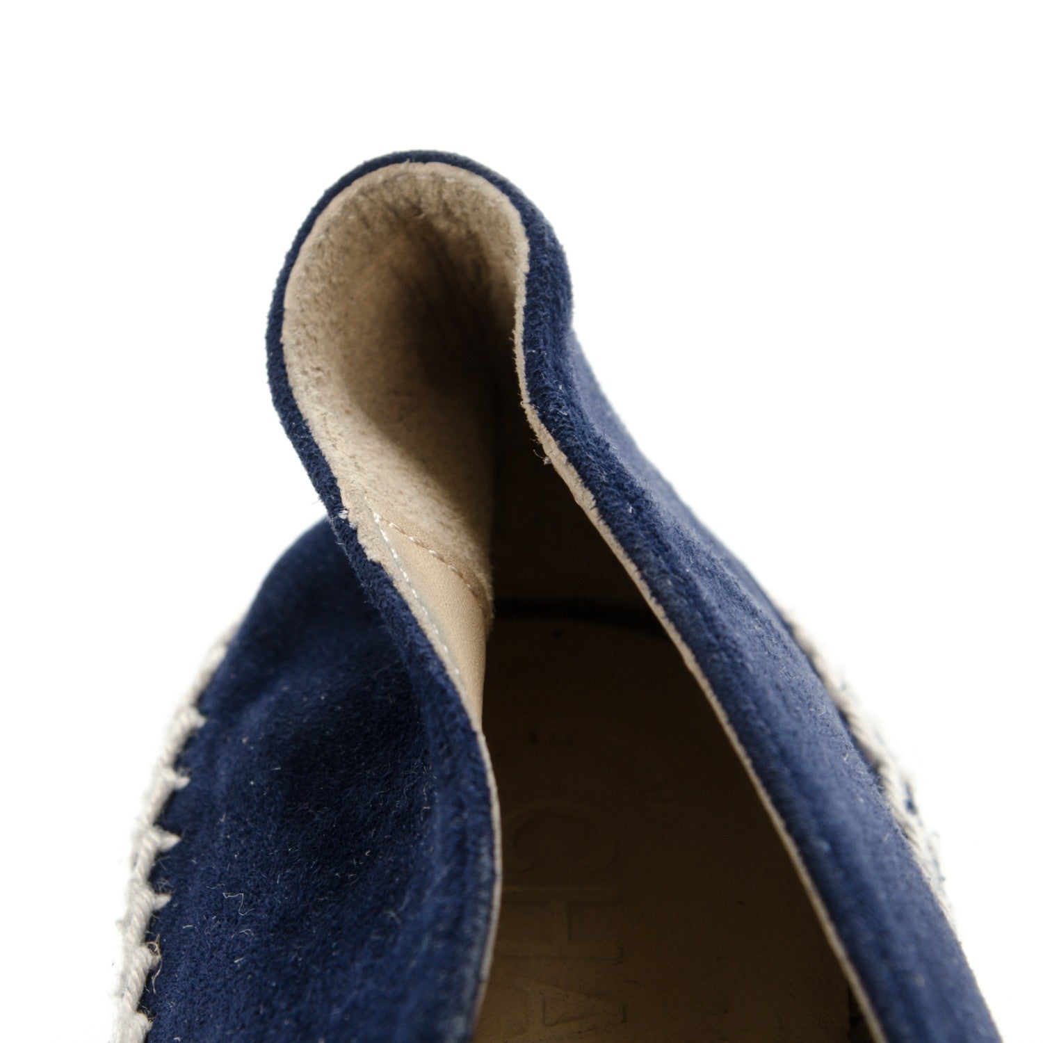 Chanel Suede CC Espadrilles 36 Navy Blue 8 of 8