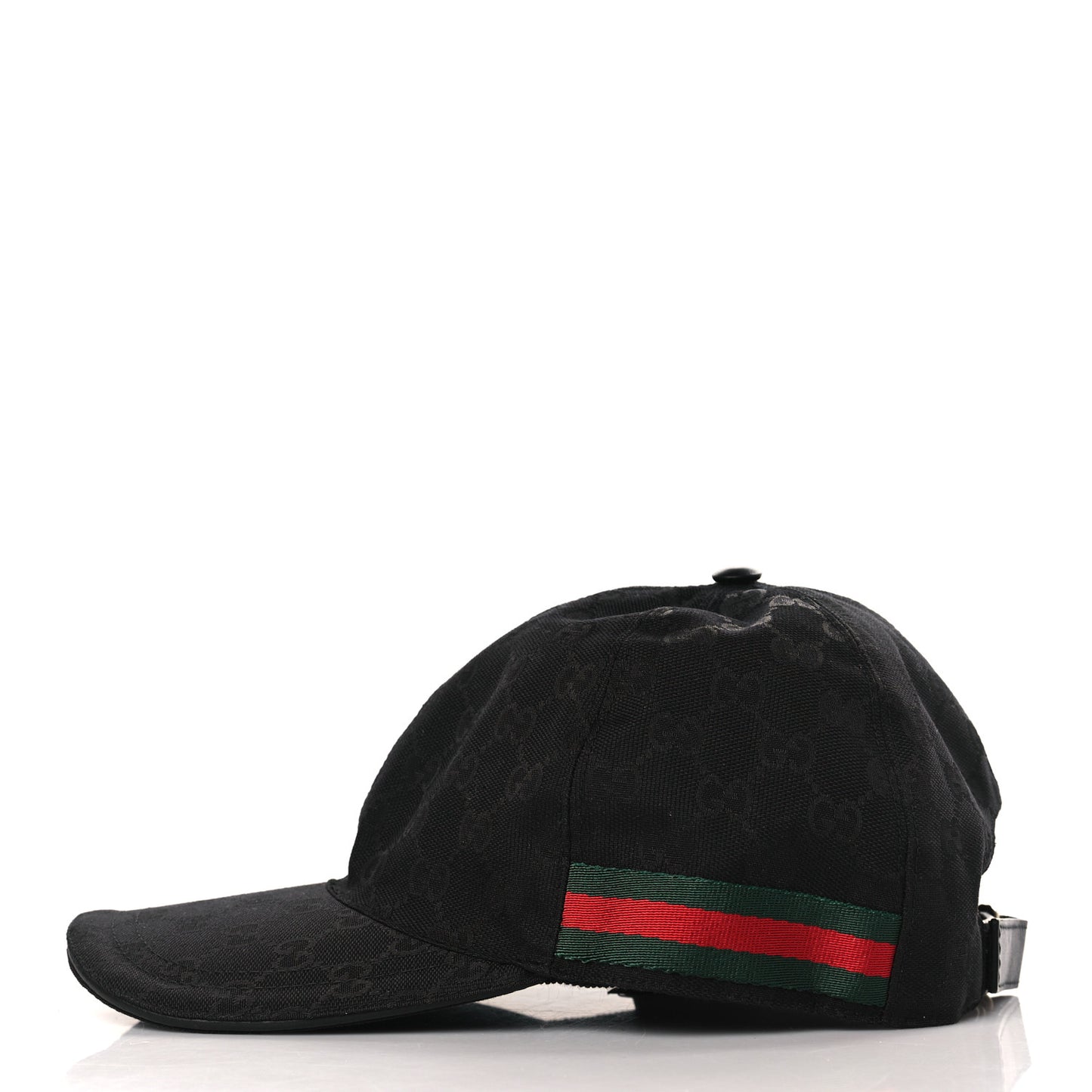 Monogram Web Baseball Hat XXL Black