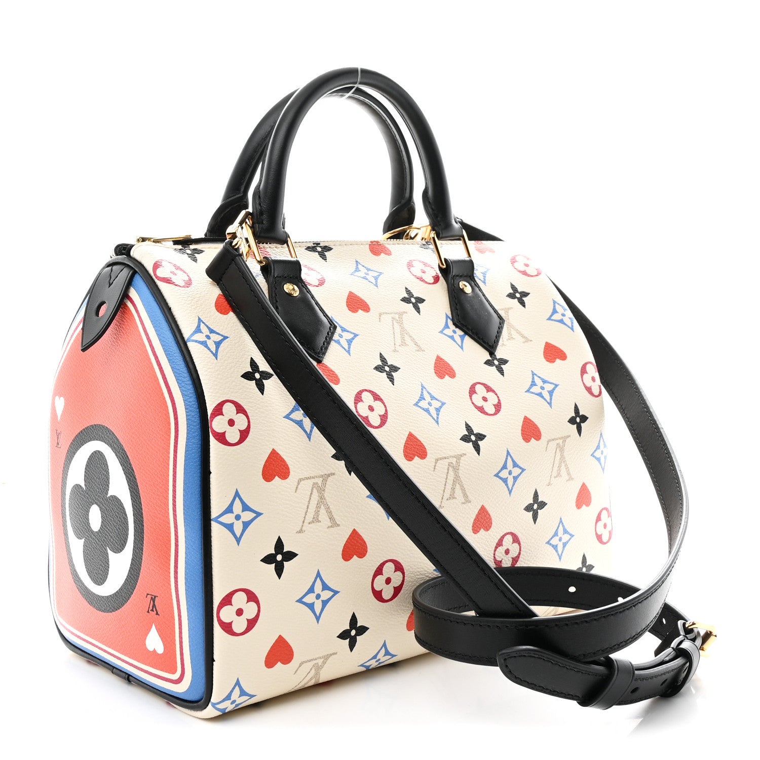 Louis Vuitton Game On Speedy Bandouliere 25 White 3 of 10