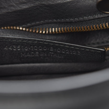 Balenciaga Veau Soyeux Perforated Blackout Hardware S City Black 7 of 12