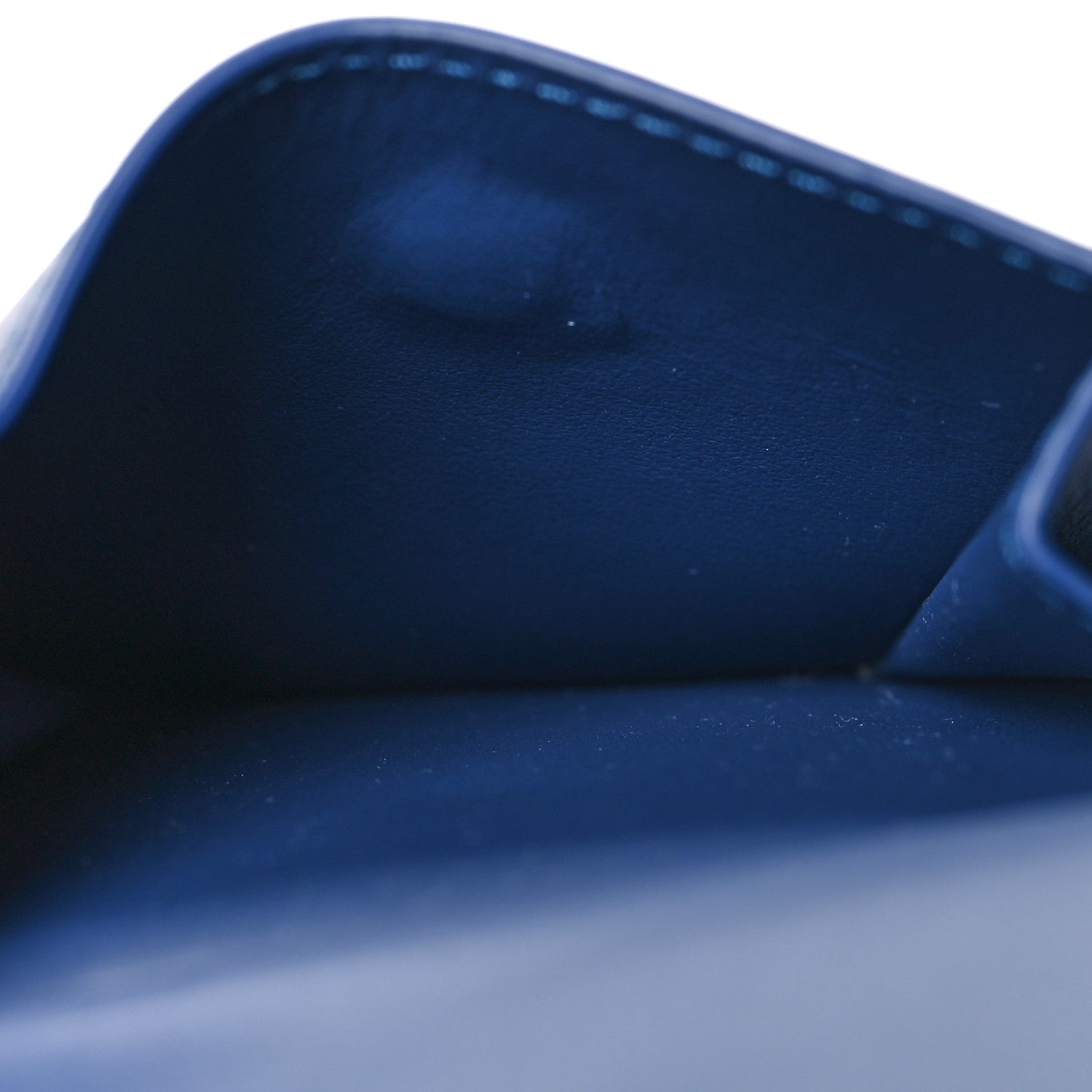 Bottega Veneta Nappa Intrecciato Bi-Fold Wallet Blue 6 of 8