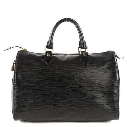 Louis Vuitton Epi Speedy 30 Black 1 of 7