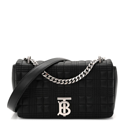 Burberry Lambskin Quilted Small Lola Bag Black 1 of 10