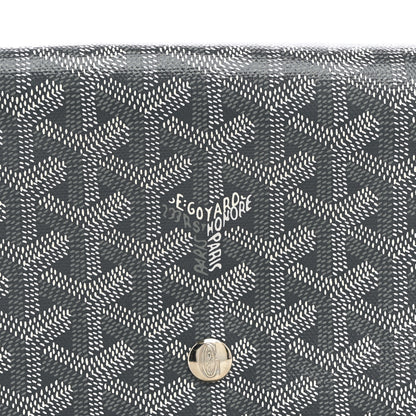Goyard Goyardine Plumet Wallet Clutch Grey 9 of 11