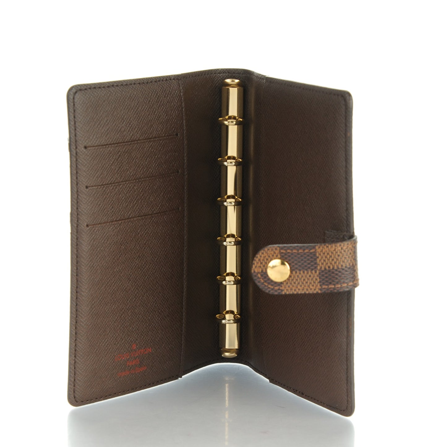 Damier Ebene Small Ring Agenda Cover