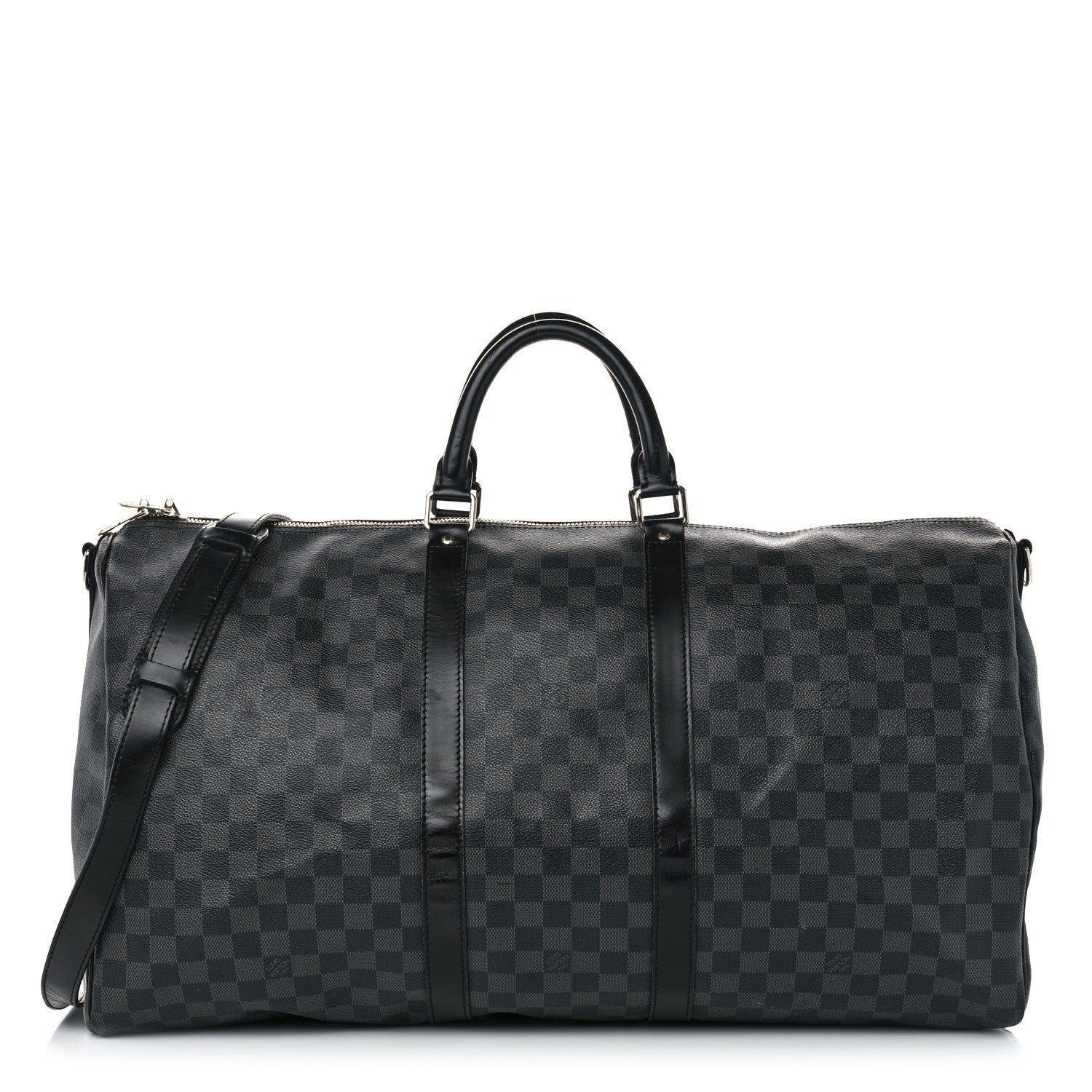 Louis Vuitton Damier Graphite Keepall Bandouliere 55 1 of 17