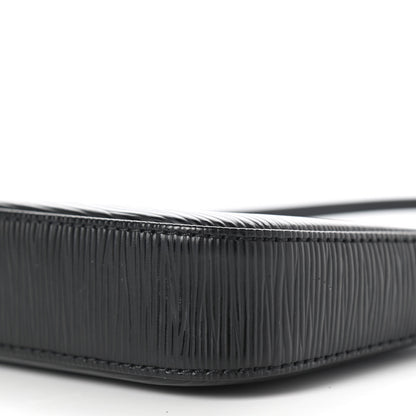 Louis Vuitton Epi Pochette Accessories NM Black 9 of 9