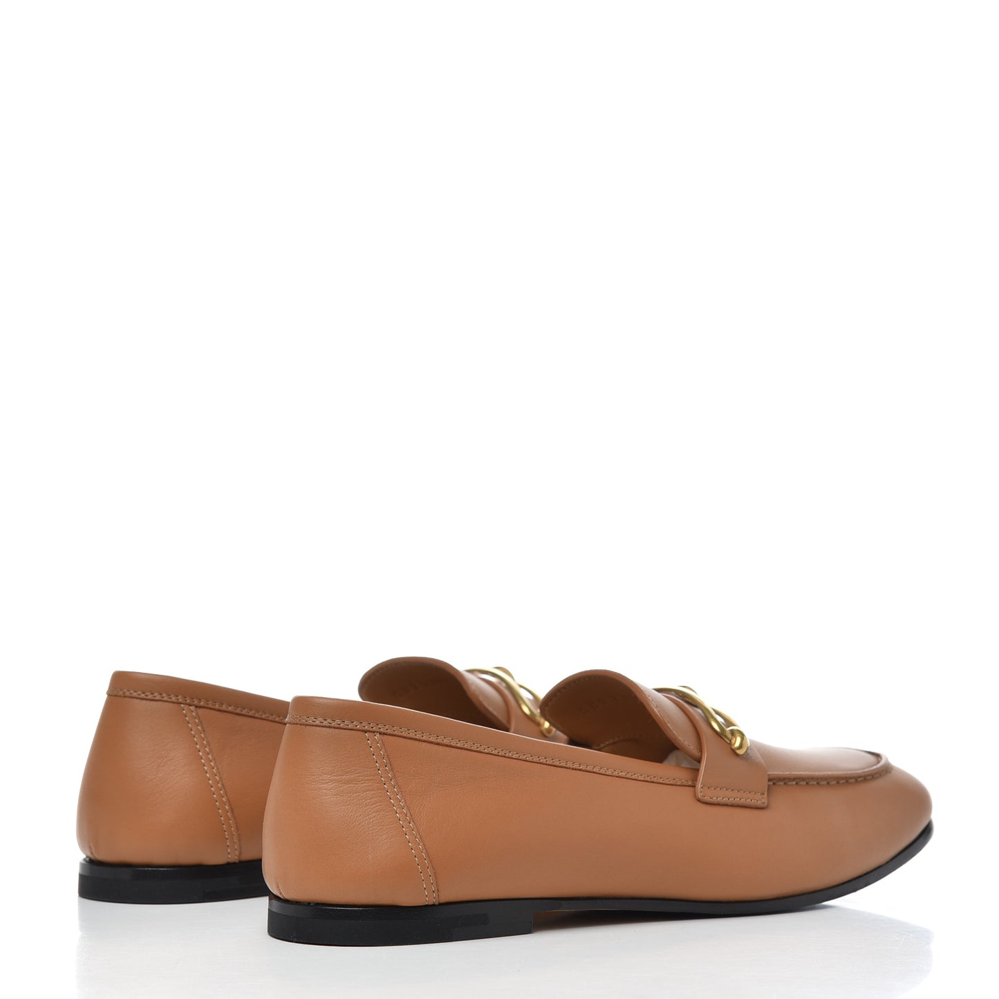 Calfskin Colette Loafer 37.5 Beige Dore