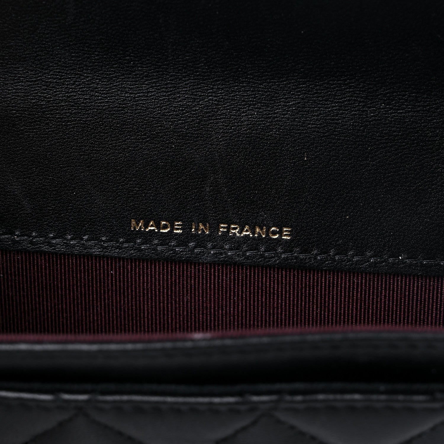 Chanel Lambskin Quilted Flap Card Holder Wallet Black 7 of 12