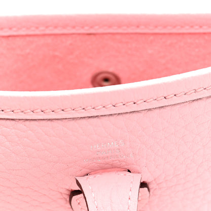 Hermes Taurillon Clemence Evelyne TPM Rose Sakura 5 of 10