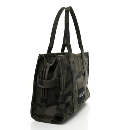 Marc Jacobs Canvas Camouflage Large The Tote Bag Khaki 3 of 15