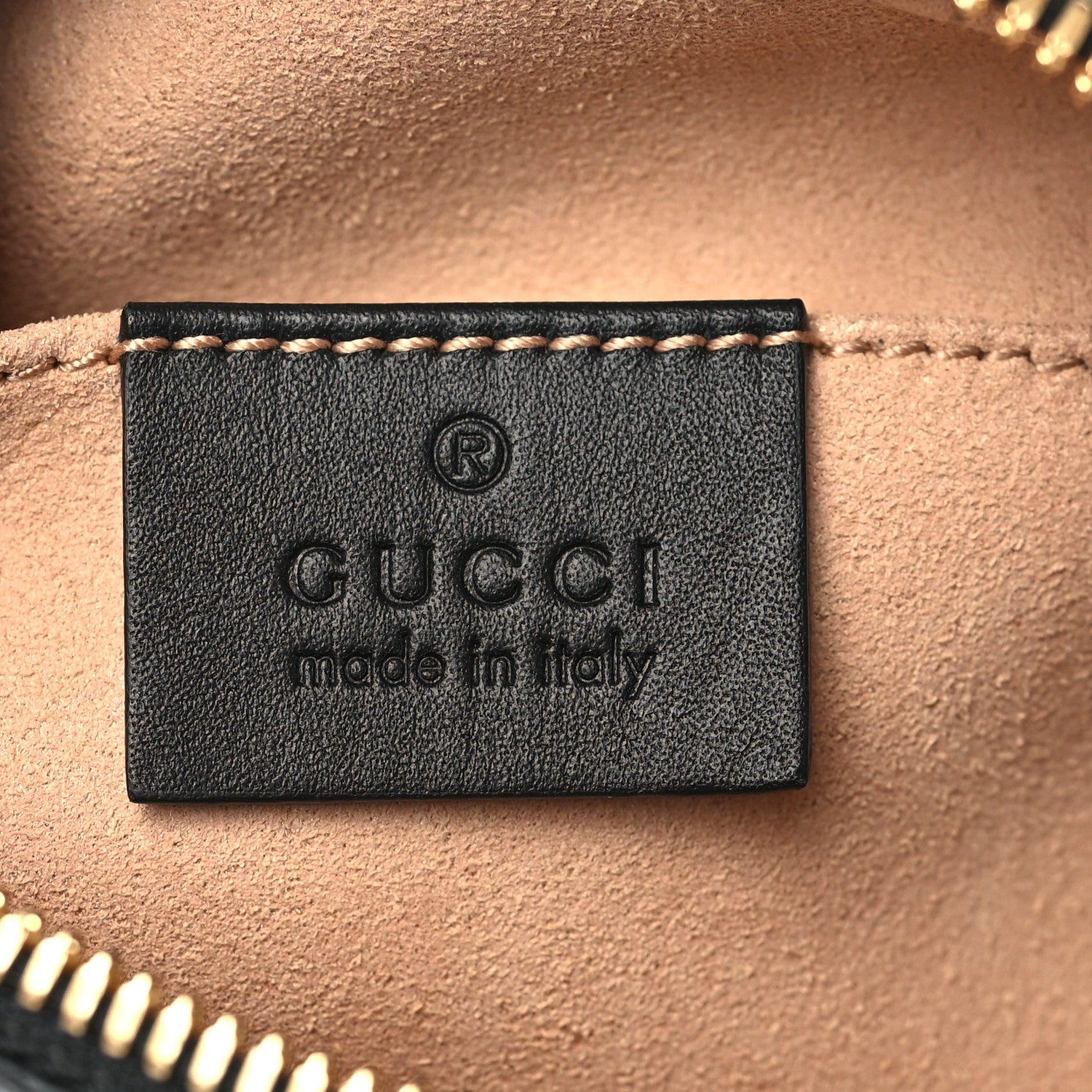 Gucci Suede Small Ophidia Belt Bag 75 30 Hibiscus Red 6 of 9