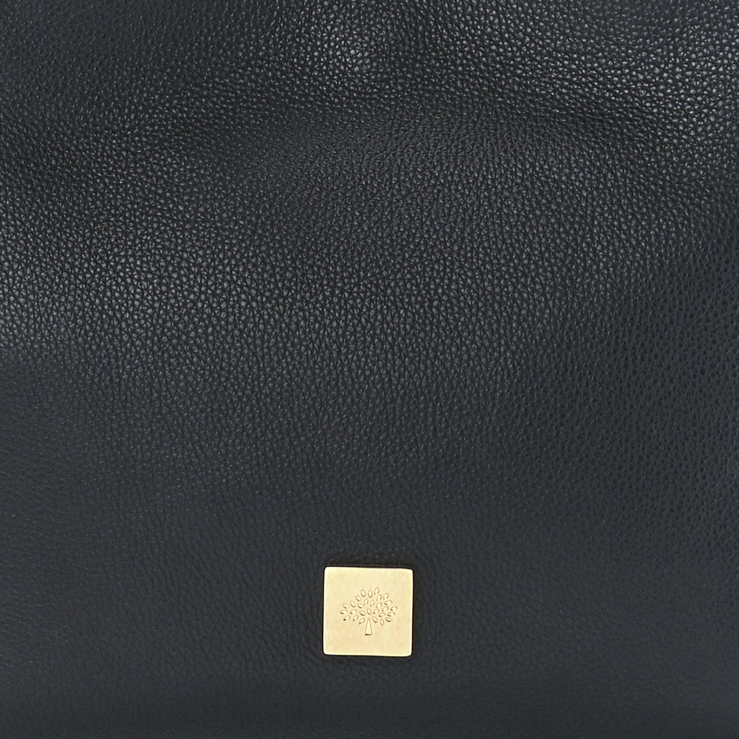 Goat Printed Calfskin Small Freya Hobo Black